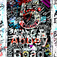Buy canvas prints of Abbey Road Graffiti by Stephen Stookey
