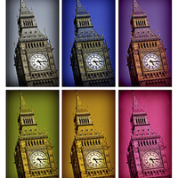 Buy canvas prints of Big Ben Colors by Stephen Stookey