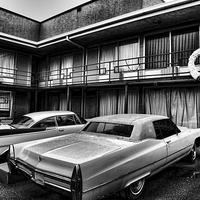 Buy canvas prints of  Room 306 at the Lorraine Hotel by Stephen Stookey