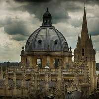 Buy canvas prints of  Oxford Spires by Stephen Stookey