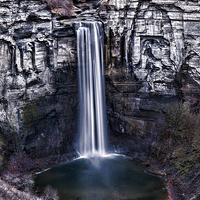 Buy canvas prints of  Taughannock Falls Late Autumn by Stephen Stookey