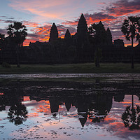 Buy canvas prints of Angkor Wat Sunrise by Stephen Stookey