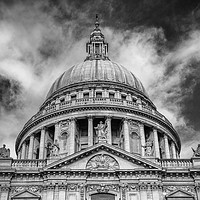 Buy canvas prints of Rise - St. Paul's Dome #2 by Stephen Stookey