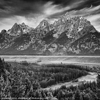 Buy canvas prints of Snake River Overlook - Grand Teton National Park by Stephen Stookey