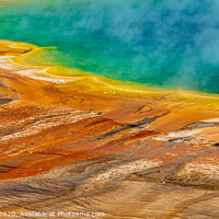 Buy canvas prints of Grand Prismatic Spring - Yellowstone National Park by Stephen Stookey