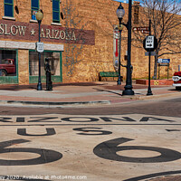 Buy canvas prints of Standing on a Corner in Winslow Arizona by Stephen Stookey