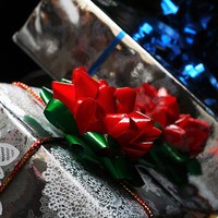 Buy canvas prints of  Christmas Gifts by Rebecca Hansen