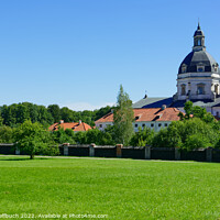 Buy canvas prints of Idyllic Baroque Monastery of Pazaislis near Kaunas by Gisela Scheffbuch