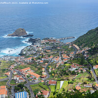 Buy canvas prints of View of Porto Moniz - Madeira by Gisela Scheffbuch