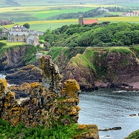 Buy canvas prints of St Abbs Head by Gisela Scheffbuch