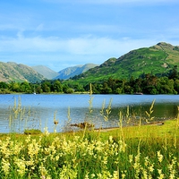 Buy canvas prints of  Ullswater by Gisela Scheffbuch