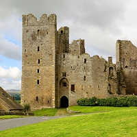 Buy canvas prints of Bolton Castle by Gisela Scheffbuch