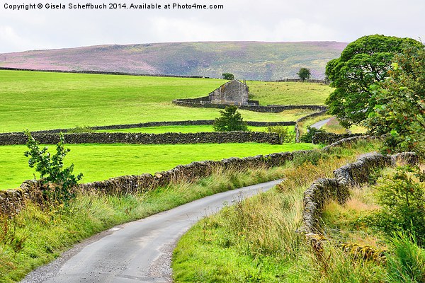  Yorkshire Scenery Picture Board by Gisela Scheffbuch