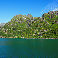 Buy canvas prints of Sløverfjorden by Gisela Scheffbuch