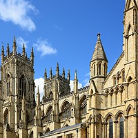 Buy canvas prints of York Minster  by Gisela Scheffbuch