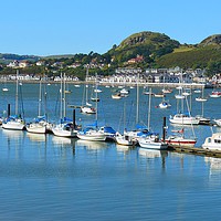 Buy canvas prints of River Conwy by Gisela Scheffbuch