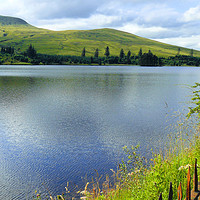 Buy canvas prints of Beacons Reservoir by Gisela Scheffbuch