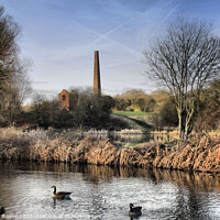 Buy canvas prints of Cobbs Engine House by RJ Bowler