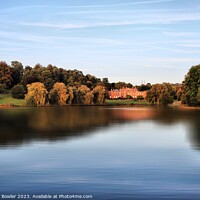 Buy canvas prints of Himley Hall and Lake by Rachel J Bowler