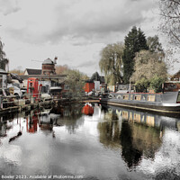 Buy canvas prints of At the Bumble Hole by Rachel J Bowler