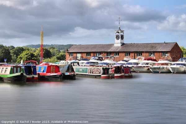 Marina View at Stourport-on-Severn Picture Board by RJ Bowler