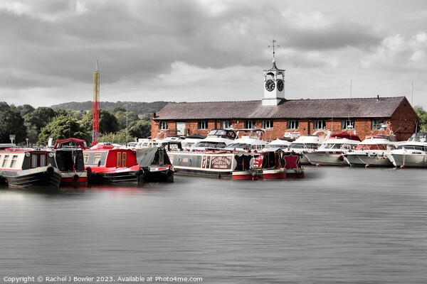 Marina at Stourport-on-Severn Picture Board by RJ Bowler