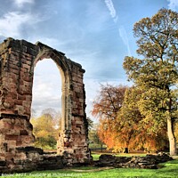 Buy canvas prints of Priory Ruins by RJ Bowler