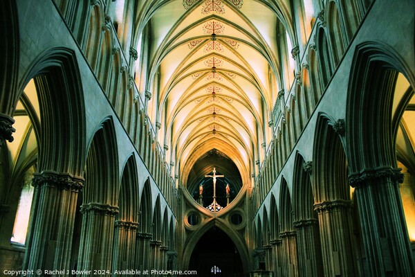 Majestic Wells Cathedral Picture Board by RJ Bowler