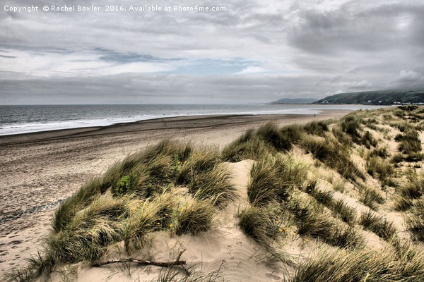Majestic Sand Dunes of Wales Picture Board by RJ Bowler