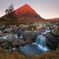 Buy canvas prints of Glencoe Sunrise Scotland by Mirek  Cioslowski