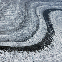 Buy canvas prints of Aletsch Glacier Moraine Switzerland by Matthias Hauser