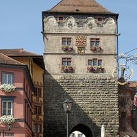 Buy canvas prints of Town Gate Rottweil Germany by Matthias Hauser