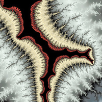Buy canvas prints of Abstract fractal art full of energy by Matthias Hauser
