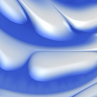 Buy canvas prints of Cool blue digital ice abstract by Matthias Hauser