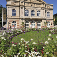 Buy canvas prints of Theater building Baden-Baden Germany by Matthias Hauser