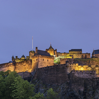 Buy canvas prints of  Edinburgh Castle by Veli Bariskan