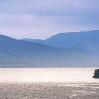 Buy canvas prints of  Loch Ness & Urquhart Castle by Veli Bariskan