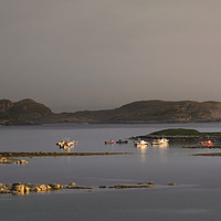 Buy canvas prints of The Summer Isles in the evening sun by Veli Bariskan