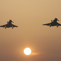 Buy canvas prints of Typhoons at sunset by Tim  Senior