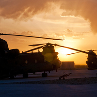 Buy canvas prints of Ch47 Chinook Helicopter Aircraft by Heather Wise