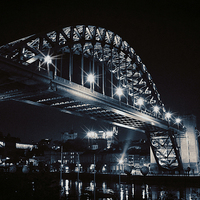 Buy canvas prints of Tyne Bridge by Devon Lowery