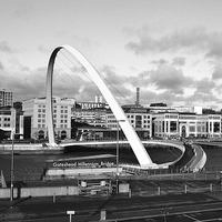 Buy canvas prints of The Millenium Bridge by stacey astley