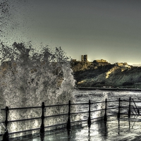 Buy canvas prints of Stormy Seas by Andrew McCauley