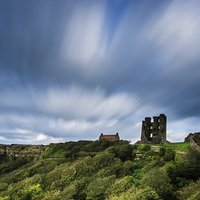 Buy canvas prints of  Scarborough Castle by Andrew McCauley