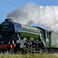 Buy canvas prints of The Flying Scotsman by keith franklin