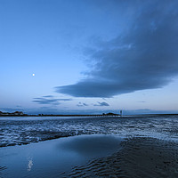 Buy canvas prints of Beach Twilight by Nick Pound