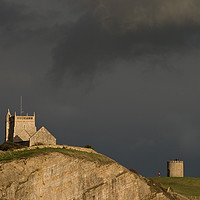 Buy canvas prints of The Church on the Hill by Nick Pound