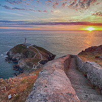 Buy canvas prints of south stack by sean clifford