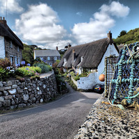 Buy canvas prints of Cadgwith Cove. by sean clifford