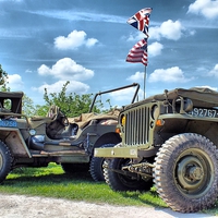 Buy canvas prints of Jeeps by sean clifford